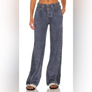 rag & bone Dark Blue Flare Jeans